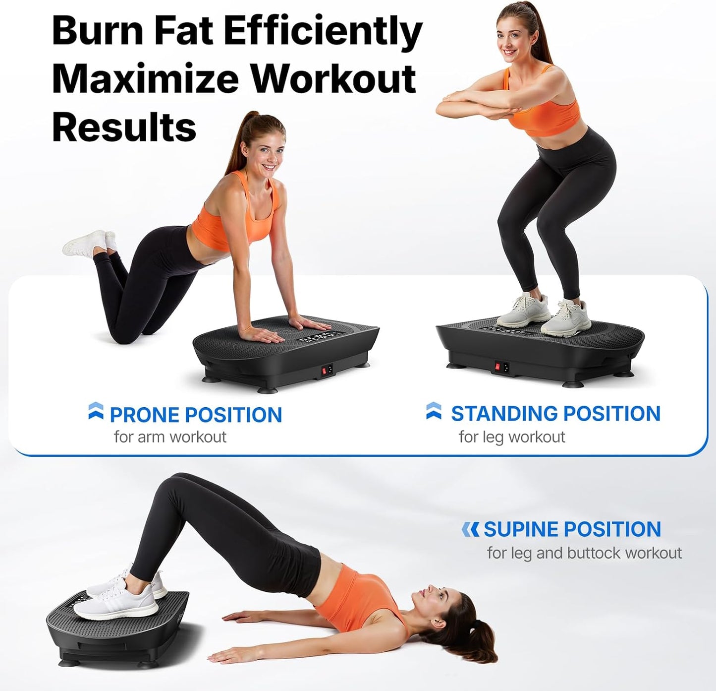 Senia Slim Vibration Plate Exercise Machine